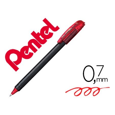 12un ROLLER PENTEL BL417 ENERGEL MAKKURO PONTA 0,7 MM COR VE