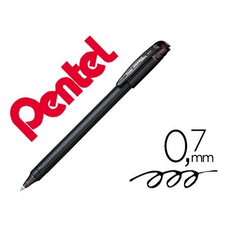 12un ROLLER PENTEL BL417 ENERGEL MAKKURO PONTA 0,7 MM COR PR