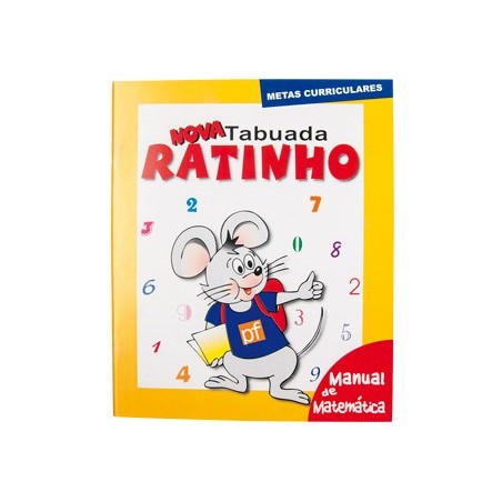 NOVA TABUADA RATINHO - MANUAL DE MATEMATICA