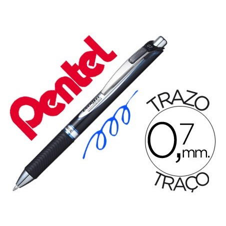 12un ROLLER PENTEL BLP77 ENERGEL TINTA A PROVA DE DOCUMENTO