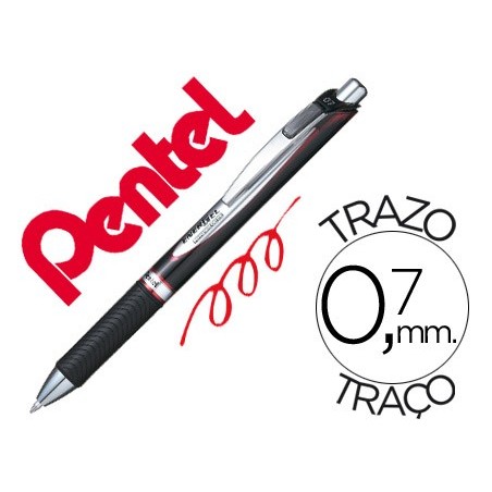 12un ROLLER PENTEL BLP77 ENERGEL TINTA A PROVA DE DOCUMENTO