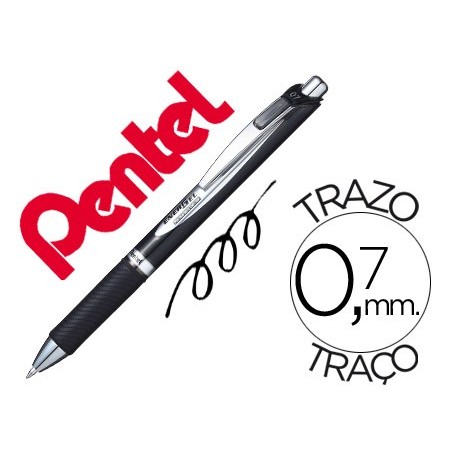 12un ROLLER PENTEL BLP77 ENERGEL TINTA A PROVA DE DOCUMENTO