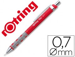 12un LAPISEIRA ROTRING TIKKY 0,7 MM VERMELHA