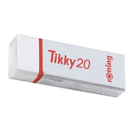 20un BORRACHA ROTRING TIKKY 20 UNIDADE