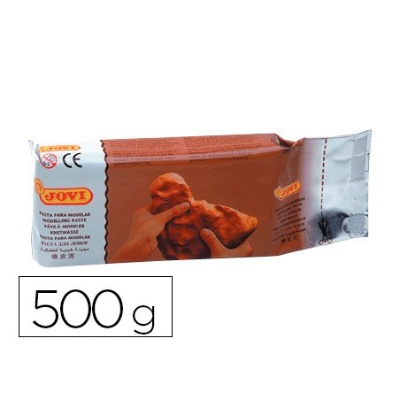 PASTA PARA MODELAR JOVI 500 GRS   CASTANHO