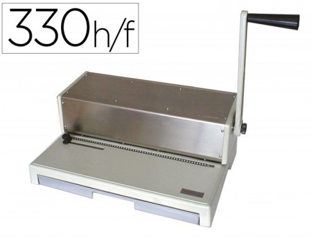 ENCADERNADORA YOSAN 64 PARA ESPIRAL METALICA PASSO 5:1