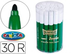 MARCADOR JUMBO CARIOCA. POTE DE 30 UNIDADE VERDES