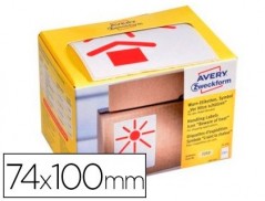 ETIQUETA ADESIVA AVERY MANTER LONGE DO CALOR 74X100 MM ROLO