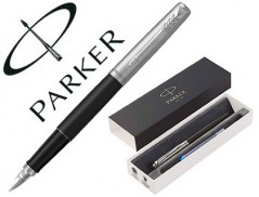 CANETA PARKER JOTTER BOND STREET PRETO CT EM ESTOJO DE OFERT