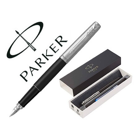 CANETA PARKER JOTTER BOND STREET PRETO CT EM ESTOJO DE OFERT