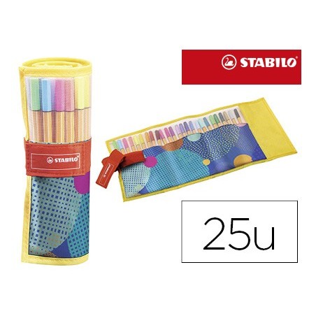 MARCADOR STABILO PONTA DE FIBRA POINT 88 JUST LIKE YOU ESTOJ