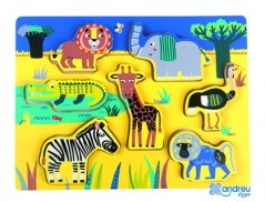 PUZZLE ANDREUTOYS MADEIRA SELVA 7 PEÇAS