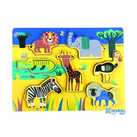 PUZZLE ANDREUTOYS MADEIRA SELVA 7 PEÇAS