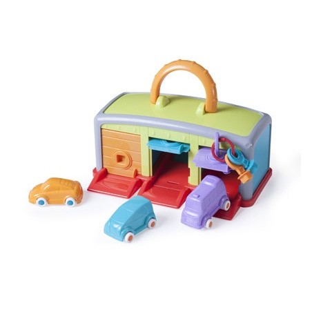 JOGO MINILAND MINIMOBIL GARAGEM 7 PEÇAS