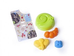 JOGO MINILAND MOLDE DE AREIA 4 UNIDADES