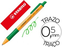 10un ESFEROGRAFICA STABILO POINTBALL 0,5 MM COR VERDE