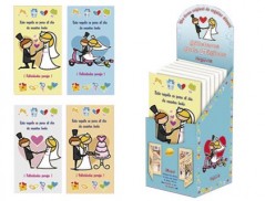 48un ENVELOPE PARA NOTAS ARGUVAL MAGICO BODA PRATA MODELOS S