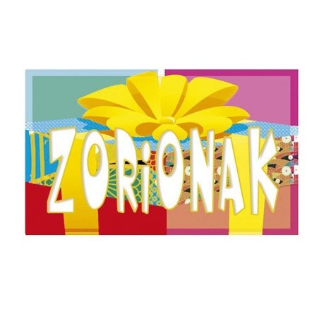 ETIQUETA ARGUVAL ZORIONAK MODELO 65 ROLO DE 250 UNIDADES EUS