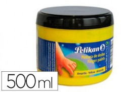 PINTURA DE DEDOS PELIKAN 500 ML, Nº 59A AMARELO