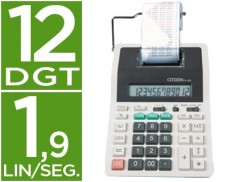 CALCULADORA CITIZEN CX-32II DE SECRETARIA COM IMPRESSORA 12