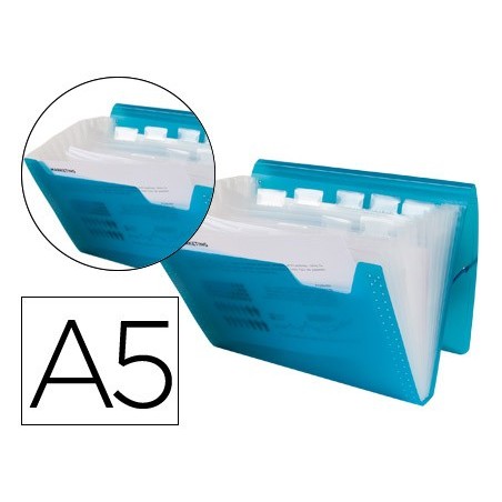 PASTA BEAUTONE CLASSIFICADORA COM FOLE POLIPROPILENO DIN A5