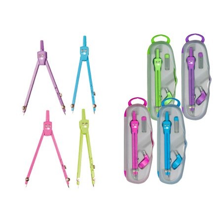 COMPASSO LIDERPAPEL ARTICULADO COM ADAPTADOR UNIVERSAL