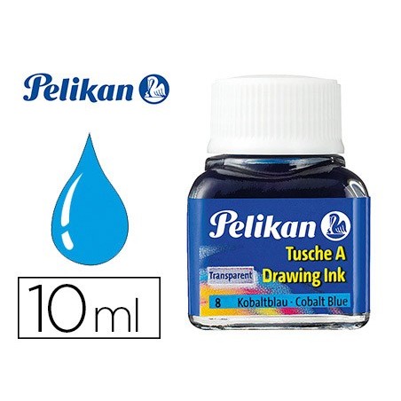 TINTA DA CHINA PELIKAN FRASCO 10 ML AZUL-COBALTO