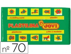 PLASTICINA JOVI 70 PEQUENA 50 GR VERDE CLARO
