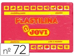 PLASTICINA JOVI 72 GRANDE 350 GR RUBI