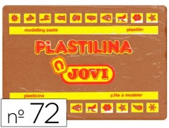 PLASTICINA JOVI 72 GRANDE 350 GR CASTANHO