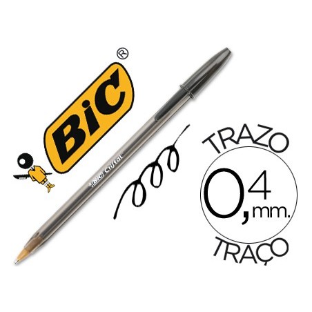 ESFEROGRAFICA BIC CRISTAL PRETA - UNIDADE