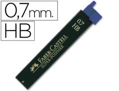 MINAS FABER-CASTELL GRAFITE 9067 0,7 MM HB TUBO DE 12 MINAS