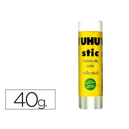 COLA EM BATON UHU EMBALAGEM DE 40 GR