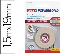 FITA DUPLA FACE TESA INTERIORES 1,5 MT X 19 MM