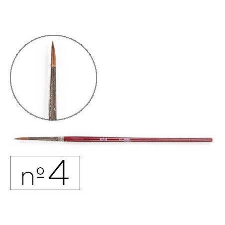 PINCEL AGUARELA LIDERPAPEL N. 4