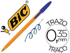 ESFEROGRAFICA BIC LARANJA AZUL
