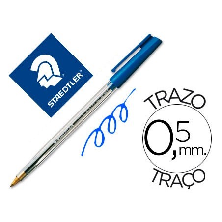 ESFEROGRAFICA STAEDTLER STICK AZUL