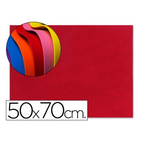 GOMA EVA LIDERPAPEL 50X70 CM 60GR 1,5 MM ESPESSURA VERMELHO