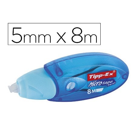 CORRETOR TIPP-EX ROLLI-POP 5 MM X 8 M