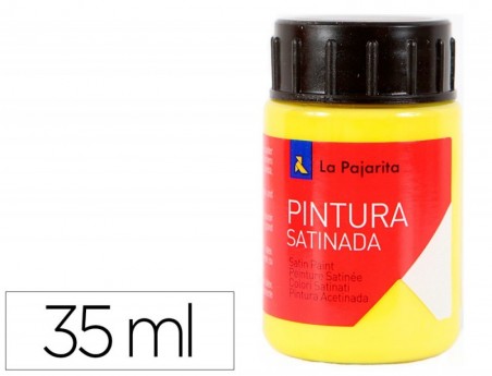TINTA LATEX LA PAJARITA, 35 ML - AMARELO LIMAO