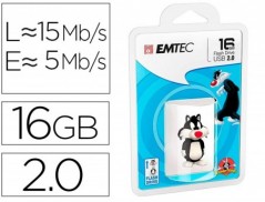 PEN DRIVE USB EMTEC FLASH 16 GB USB 2.0 SYLVESTER