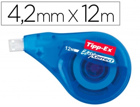 CORRETOR TIPP-EX EASY LATERAL 4,2 MM X12M