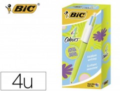 ESFEROGRAFICA BIC QUATRO CORES PASTEL EDICAO LIMITADA