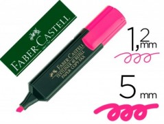 MARCADOR FABER FLUORESCENTE 48-28 ROSA