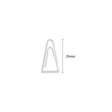 10un Clips N 03 25mm Triangular cx100 - 1un / Escritorio e P