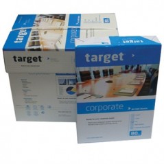 Papel Fotocopia A4 80gr Target Corporate 5x500Folhas / Papei