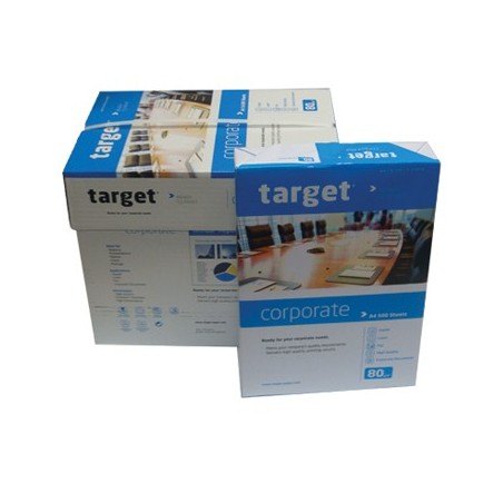 Papel Fotocopia A4 80gr Target Corporate 5x500Folhas / Papei