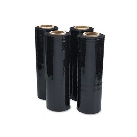 Filme Estiravel Manual Preto 20my 500mmx200m c/1,6kg 1 rolo