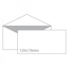Envelopes Branco 120X176mm Cx500un / Papeis e Transformados