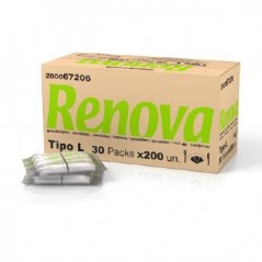 Guardanapos Bar Renova Tipo L 17x13 30x200un - 6mil